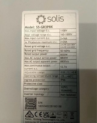 Inversor Solís S5