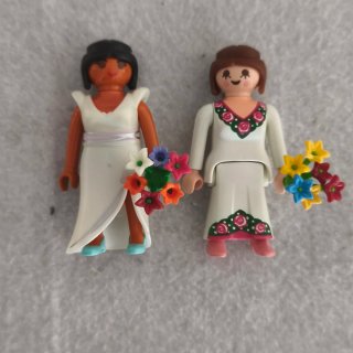 Playmobil Novias con Flores