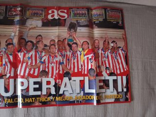 Póster Atlético de Madrid  Agosto 2012