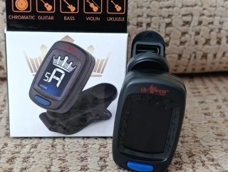 Afinador de Guitarra Clip-On