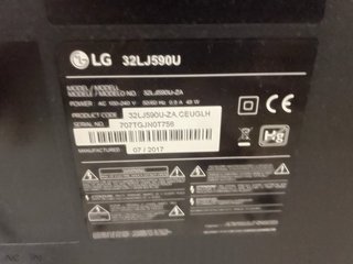 TV LG 32 No Enciende