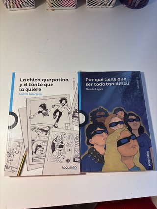 6 libros de lectura.