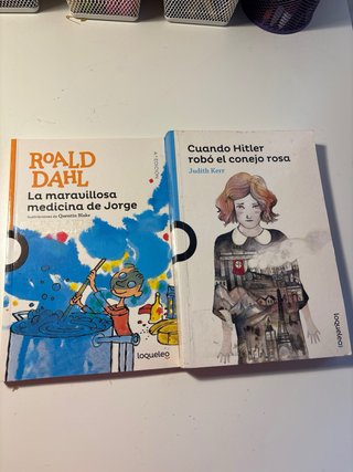 6 libros de lectura.