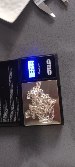 Cadena y Dije Plata Ley 925