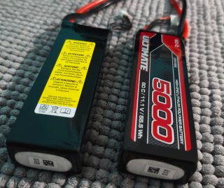 Batería Lipo 3S 5000mAh 60C Ultimate.