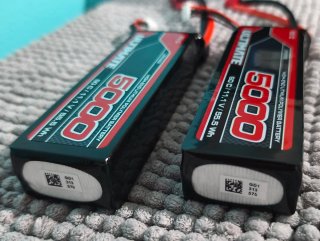 Batería Lipo 3S 5000mAh 60C Ultimate.