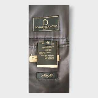 Completo Uomo Doppelgänger Blu Navy Slim Fit
