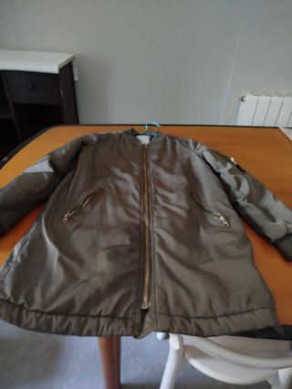 Parka verde militar Talla S