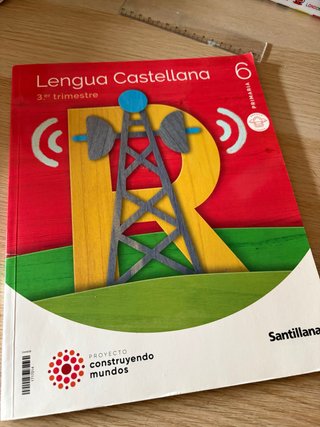Libro Lengua Castellana Construyendo mundos 6º