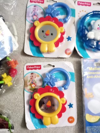 Lote Juguetes Bebé Panda, Oruga, Fisher Price