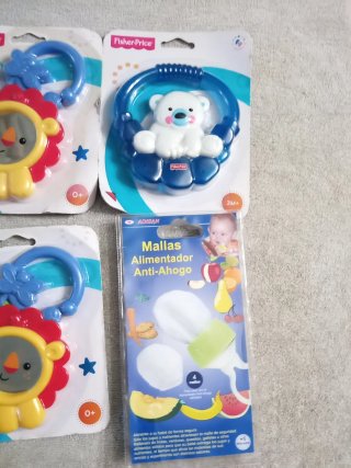 Lote Juguetes Bebé Panda, Oruga, Fisher Price