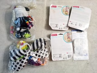 Lote Juguetes Bebé Panda, Oruga, Fisher Price