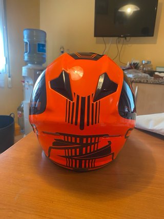 Casco Moto Integral NZI Must II Naranja