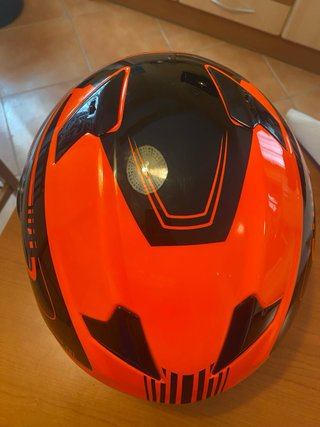 Casco Moto Integral NZI Must II Naranja
