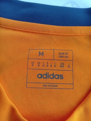 Camiseta Real Madrid Adidas Naranja