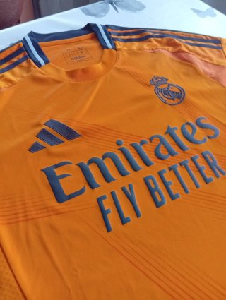 Camiseta Real Madrid Adidas Naranja