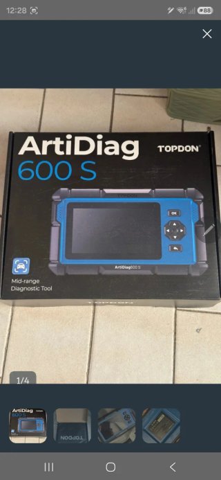 Topdon ArtiDiag600S Diagnóstico Profesional
