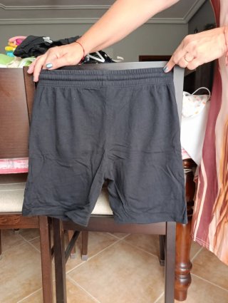 Pantalones cortos niño negros