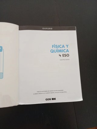 Física y Química 4 ESO