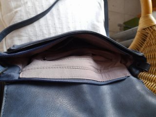 Bolso polipiel azul
