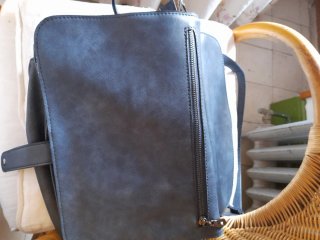 Bolso polipiel azul