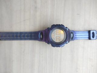 Reloj deportivo infantil azul/morado