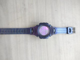 Reloj deportivo infantil azul/morado