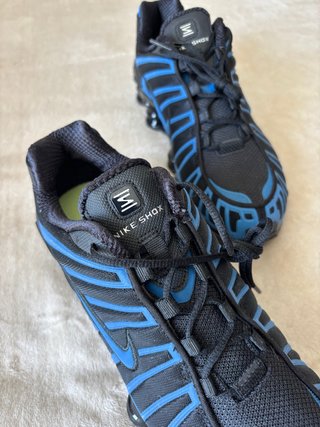 Nike Shox TL Zapatillas Negras y Azules