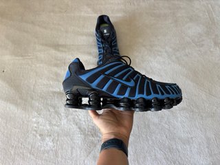 Nike Shox TL Zapatillas Negras y Azules
