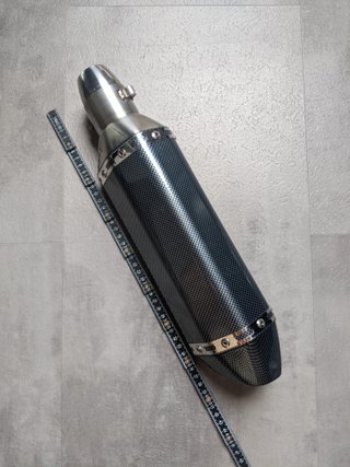 Escape Moto Universal Carbono DB Killer