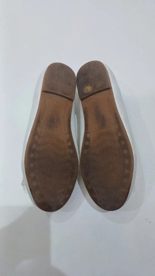 Merceditas niña Talla 35 blancas lazo