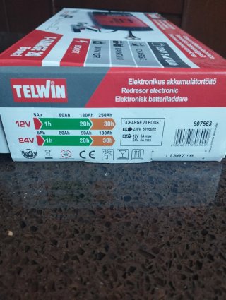 Cargador Baterías Telwin T-Charge 20