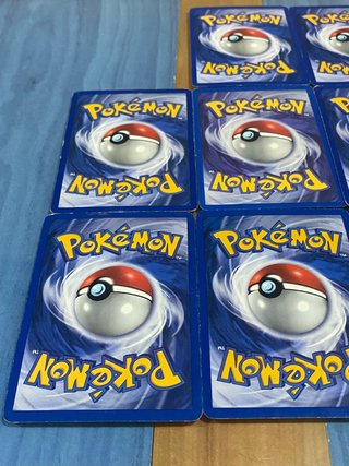 17 cartas pokémon TEAM ROCKET inglés SIN REPETIR