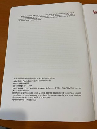 Empresa y Diseño de Modelos de Negocio