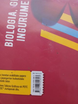 Biologia, Geologia eta Ingurumen Zientziak, Bat...