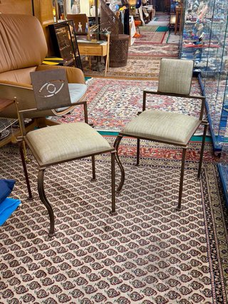 Silla estilo brutalista de Cyrille Varet