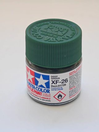 Tamiya XF-26 Deep Green Pittura Acrilica