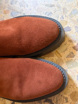 Botines ante Mango marrones