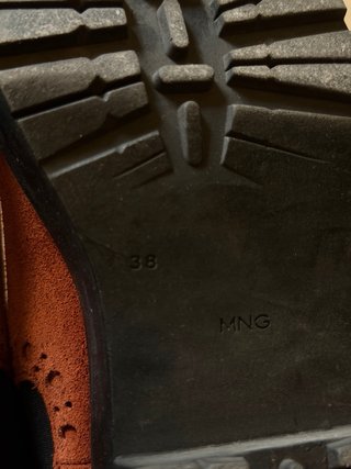 Botines ante Mango marrones