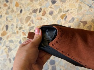 Botines ante Mango marrones