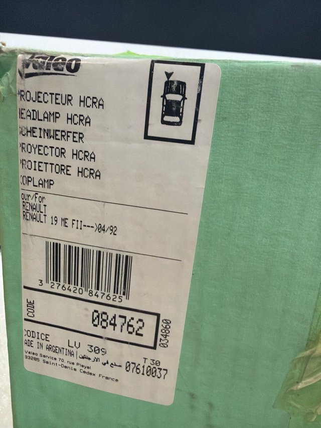Faro Izquierdo Renault 19 Fase 2