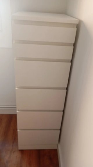 Cómoda Cajonera Blanca Ikea NUEVA