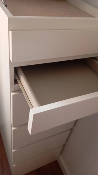 Cómoda Cajonera Blanca Ikea NUEVA
