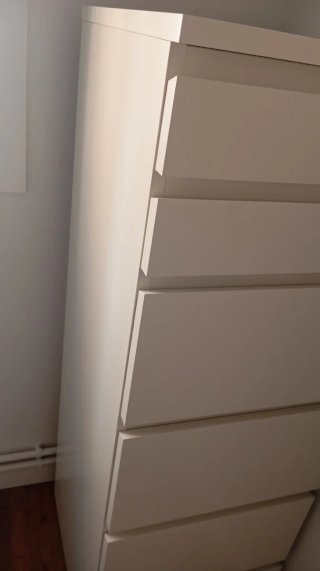 Cómoda Cajonera Blanca Ikea NUEVA