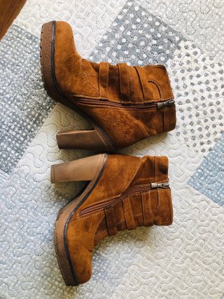 Botines Niko Amore Talla 38 Marrones