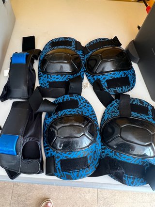 Protecciones skate rodillas y codos