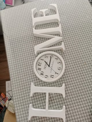 Decoración HOME con Reloj