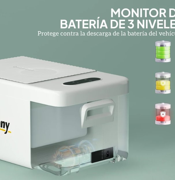 Frigorifero Portatile Elettrico 16,8L 2/24/220V