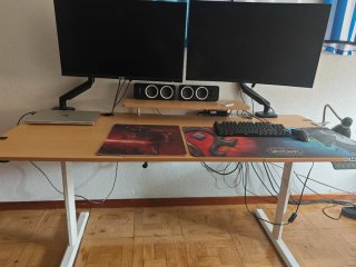 Escritorio Elevación Eléctrica 160x170