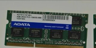 Lote Módulos RAM ADATA, Infineon, Kingston